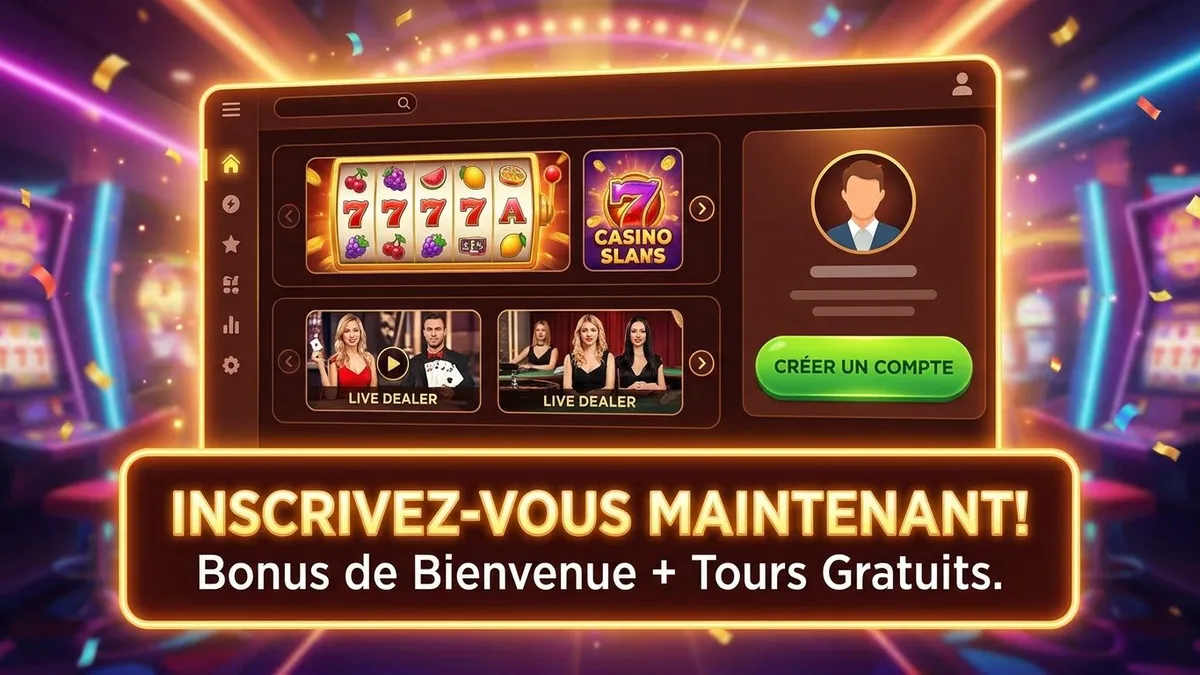 Inscription avec bonus